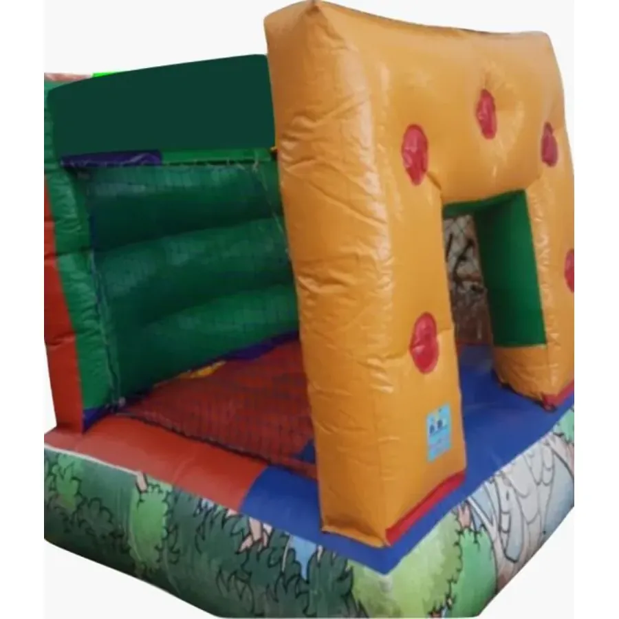 Pula pula inflável infantil colorido para festas e eventos
