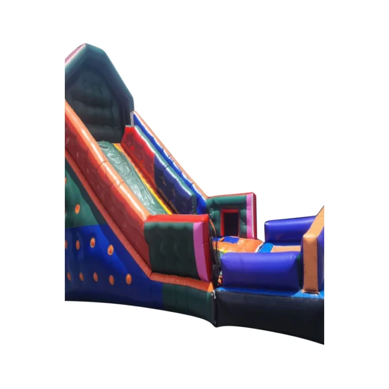 Tobogã aquático inflável infantil grande para festas e eventos